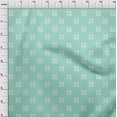 thumbnail image 3 of oneOone Cotton Cambric Fabric Square Kasuri Print Fabric By The Yard 56 Inch Wide, 3 of 4