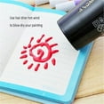 thumbnail image 3 of 6 Piece Popcorn Pen Set for DIY Drawing and Stationery with 12ml Ink Capacity, 3 of 8