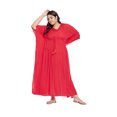 thumbnail image 2 of Oussum Women Plus Size Kaftans Dresses with Adjustable Drawstring Ladies Caftans, 2 of 8