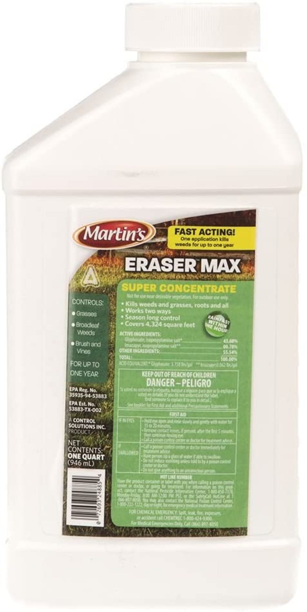 BalyFovin Inc. 82002488 Eraser Max Super Concentrate Herbicide