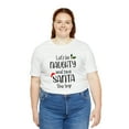 thumbnail image 6 of Women's Let's Be Naughty Christmas T-Shirt, 6 of 9
