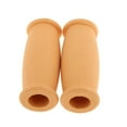 thumbnail image 4 of Soft Rubber Crutch Hand Grip Cover Crutches Handle Replacement Covers Yellow, 4 of 6