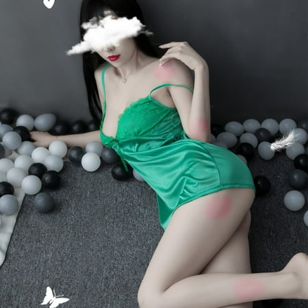 Sentaili Sexy Womens Lingerie Nightwear Underwear Plus Size Free Color Nightdress