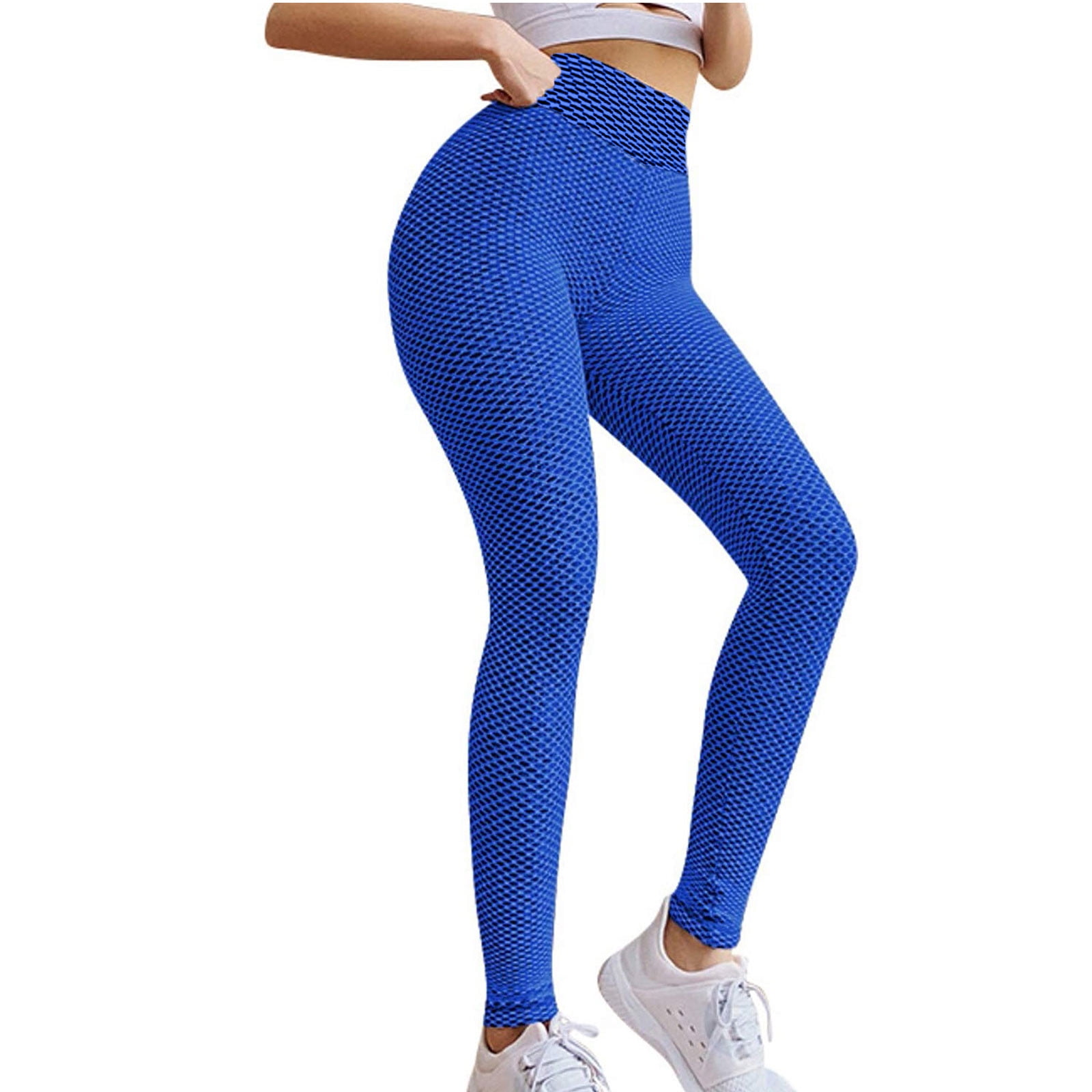 SUUKSESS Scrunch Butt Lifting Seamless Leggings for Women Booty High  Waisted Workout Yoga Pants (Royal Blue, XS) at  Women's Clothing store