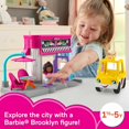 thumbnail image 2 of Fisher-Price Little People Barbie City Adventures Cafe Playset Toy New With Box, 2 of 5