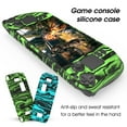 thumbnail image 2 of Huanledash Protective Cover High Flexibility Anti slip Camouflage Design Wear resistant Anti Corrosion Game Console Removable Game Console Silicone Protective Case for Steam Deck Console, 2 of 8