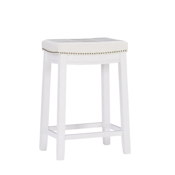 Warren White Counter Stool