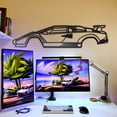 thumbnail image 3 of LaModaHome Lamborghini Countach Metal Silhouette Wall Art, 3 of 5
