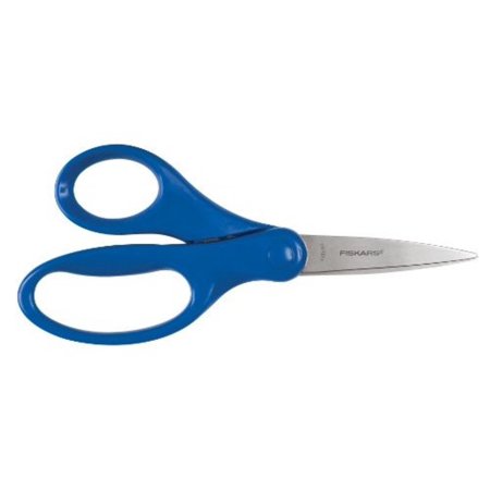 Fiskars 194640-1028 Back to School Supplies Big Kids Scissors, 6-Inch, Blue