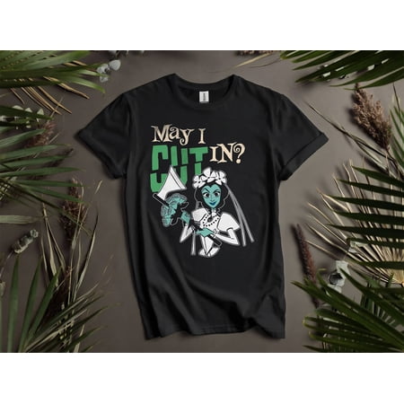 Leota Bride Constance Hatchaway May I Cut In Custom T-Shirts for Men, Women, and Kids - Sizes S to 5XL | Ladies' T-Shirts Available K531