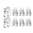 thumbnail image 1 of 8PCS Belt Clip for Ryobi, Belt Hook with Screw for Ryobi and Ridgid 18 Volt Tools 633586002, for Ryobi Makita Dewalt, 1 of 5