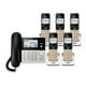 thumbnail image 1 of Teléfono con cable/inalámbrico VTech VG208-5 DECT 6.0 de 5 auriculares plateado/negro, 1 of 7