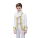 thumbnail image 3 of Traje de teatro de corte para niños y niños con vestido de actuación de príncipe azul en el escenario con flores doradas, 3 of 5