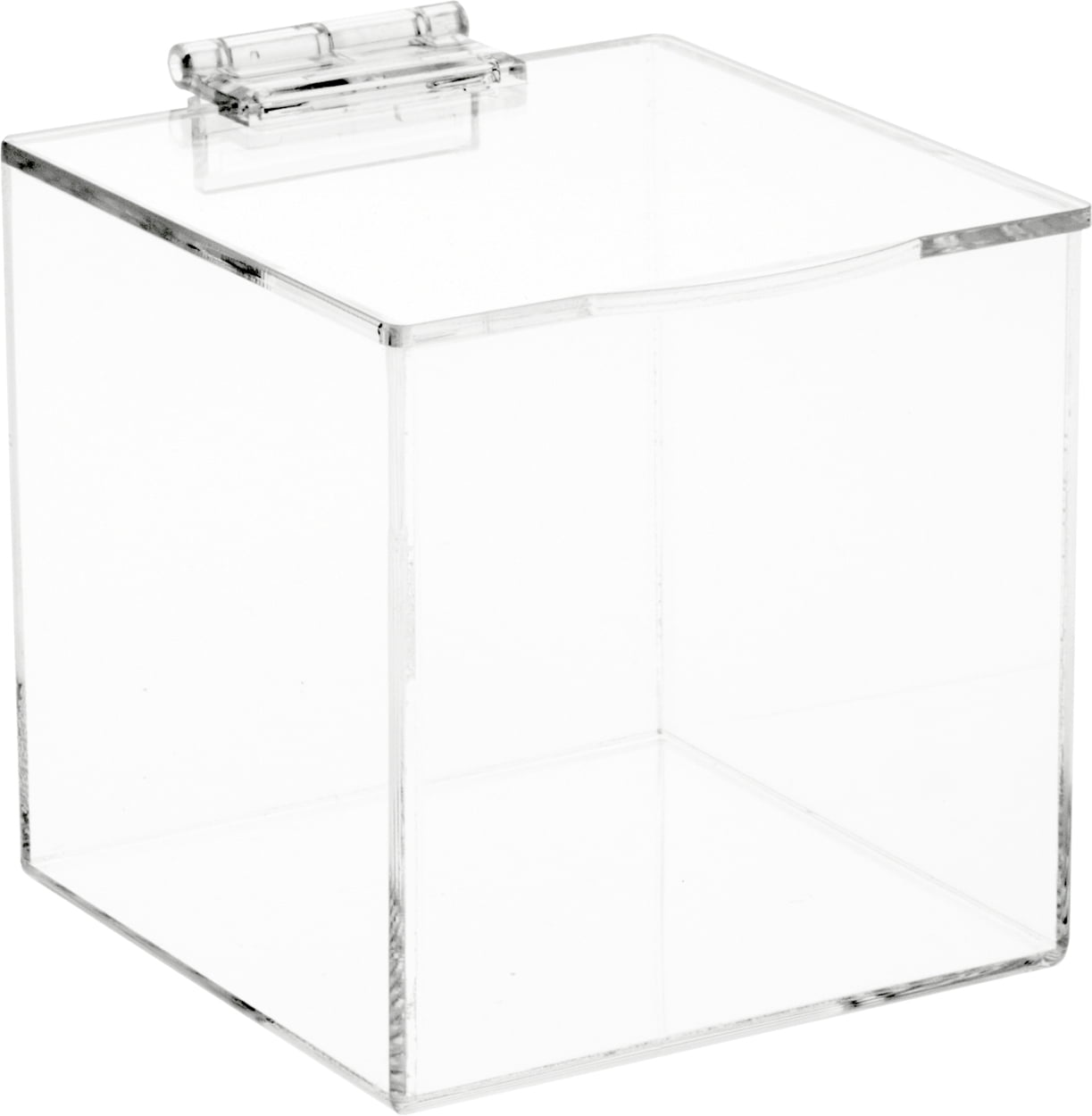 Plymor Clear Acrylic Display Case Box With Hinged Kuwait Ubuy