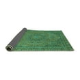 thumbnail image 2 of Ahgly Company Indoor Rectangle Abstract Turquoise Blue Modern Area Rugs, 3' x 5', 2 of 4