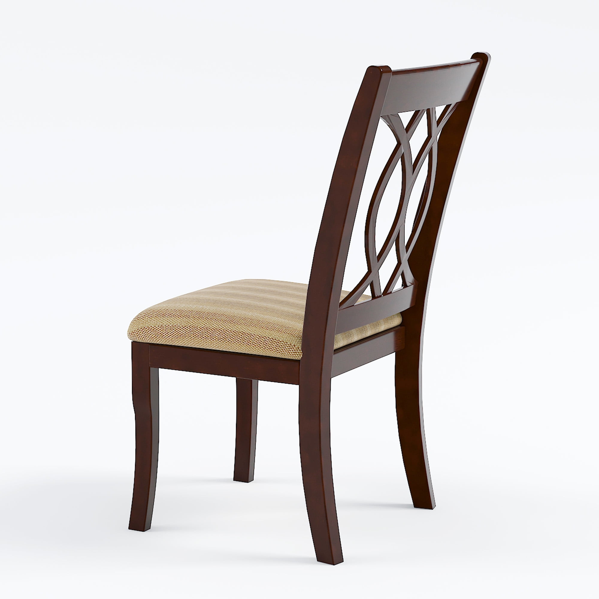Furniture of America Goddard Padded Dining Chairs - Set of 2, Brown