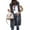 Dark Grey, variant on ZXSXSY Women Solid Color Sleeveless Long Vest Cardigan