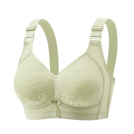 Hfnxid Plus Size Wireless Bras for Women Womens Bras Full Coverage No Underwire Everyday Bras Comfortable Minimizer Bra