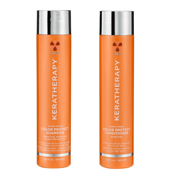 Keratherapy Keratin Infused Color Protect Shampoo and Conditioner 10.1oz DUO