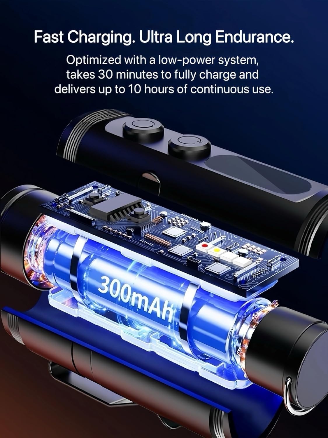 500 Lumens Rechargeable EDC Flashlight, Magnetic Pocket Keychain Light with Hat Clip, Waterproof, 3 Brightness Modes for Camping, Emergency & Everyday Carry