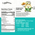 thumbnail image 4 of Eggylicious Vegan Keto Crepe Mix 1 lbs 8 oz (680 gm) | Fluffy, Quick & Easy Grain Free Breakfast | Protein-Rich, Easy to Prepare | Just Add Milk/Water | Gluten Free, Non-Bioengineered, 4 of 7