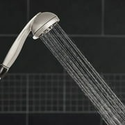 Waterpik PowerPulse+ Brushed Nickel 6 settings Handheld Showerhead 1.8 gpm