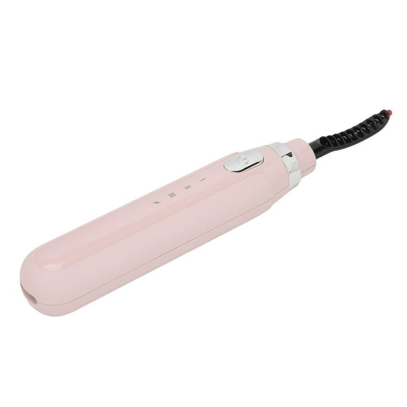 Heated Eyelash Curlers, Electric Eyelash Curler, Intelligent Fast Heating Lash Curler with Cleaning Brush for Long Lasting Curling Makeup, 3 Gears Temperature, USB Rechargeable