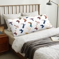 thumbnail image 4 of Balery Various Rooster Funda Protectora para Almohada Corporal de Algodón Hipoalergénico con Cierre(55 x 21 pulgadas), Almohadas No Incluidas, 4 of 7