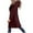 Wine#03, variant on Yteetum Women's Wool Blend Coats Notched Lapel Collar Single-Breasted Peacoat Winter Wool Blend Over Coats Long Jackets Womens Winter Trench Coat Hooded Casual Button Cardigan Jacket Overcoat Outwear
