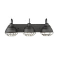 thumbnail image 2 of Neo-Industrial 3 - Light Matte Black / Black Wall Sconce, 2 of 3