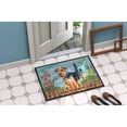 thumbnail image 2 of Carolines Treasures CK1262JMAT Welsh Terrier Spring Door Mat Indoor Rug or Outdoor Welcome Mat 24x36 Doormat  36"L x, 2 of 4