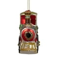 thumbnail image 3 of Northlight Train Glittered Glass Christmas Ornament - 5.5" - Multicolor, 3 of 5
