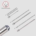 thumbnail image 4 of Stainless Steel Meat Injector Syringe With 3 Marinade Needles, 4 of 5
