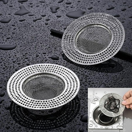 

EAYSG Hair Catcher Stopper Bathtub Shower Drain Hole Filter Trap Wire Sink Strainer