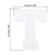 thumbnail image 2 of Parche de letras Uxcell T Parches Blancos Letras T Parche Planchar Bordado Aplique Parches para Ropa, Paquete de 9, 2 of 7