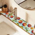 thumbnail image 2 of Yayeee Faucet Mat for Kitchen Sink 14.7" Diatomite Long Splash Guard Pad, Green Tomatoes, 2 of 7