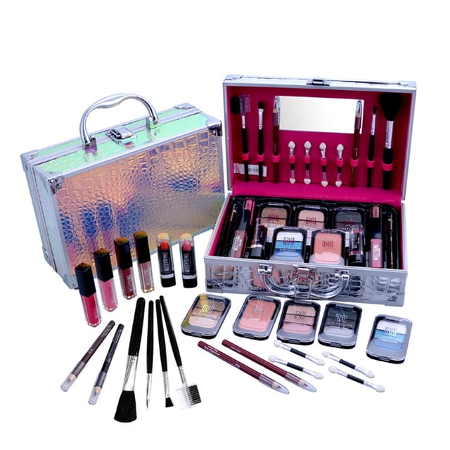 Ensemble de Maquillage Rouge à Lèvres 24 Pcs pour Débutants Étudiants
