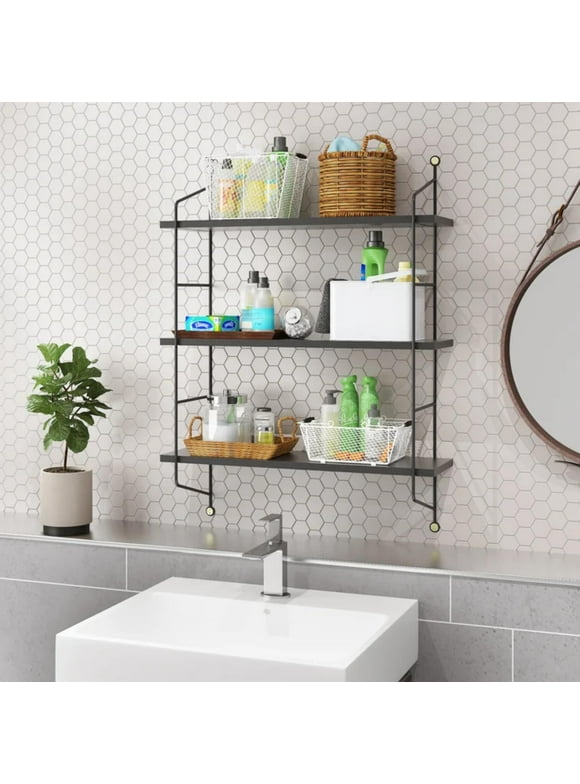 Floating Shelves in Wall Shelves