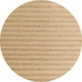 thumbnail image 1 of Ahgly Company Indoor Round Abstract Bronze Brown Solid Area Rugs, 6' Round, 1 of 6