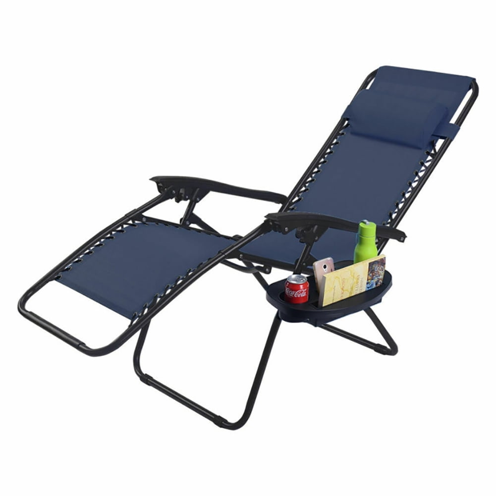 Aimee Lii Outdoor Folding Zero Gravity Reclining Lounge Chair, Folding Patio Chairs, Blue Aimee Lii Outdoor Folding Zero Gravity Reclining Lounge Chair, Folding Patio Chairs, Blue