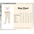 thumbnail image 5 of Cali1850 Women’s Embroidery Jogger Sweatpants Baby French Terry Drawstring Elastic Waistband Casual Soft Comfy Pants with Pockets, 5 of 5
