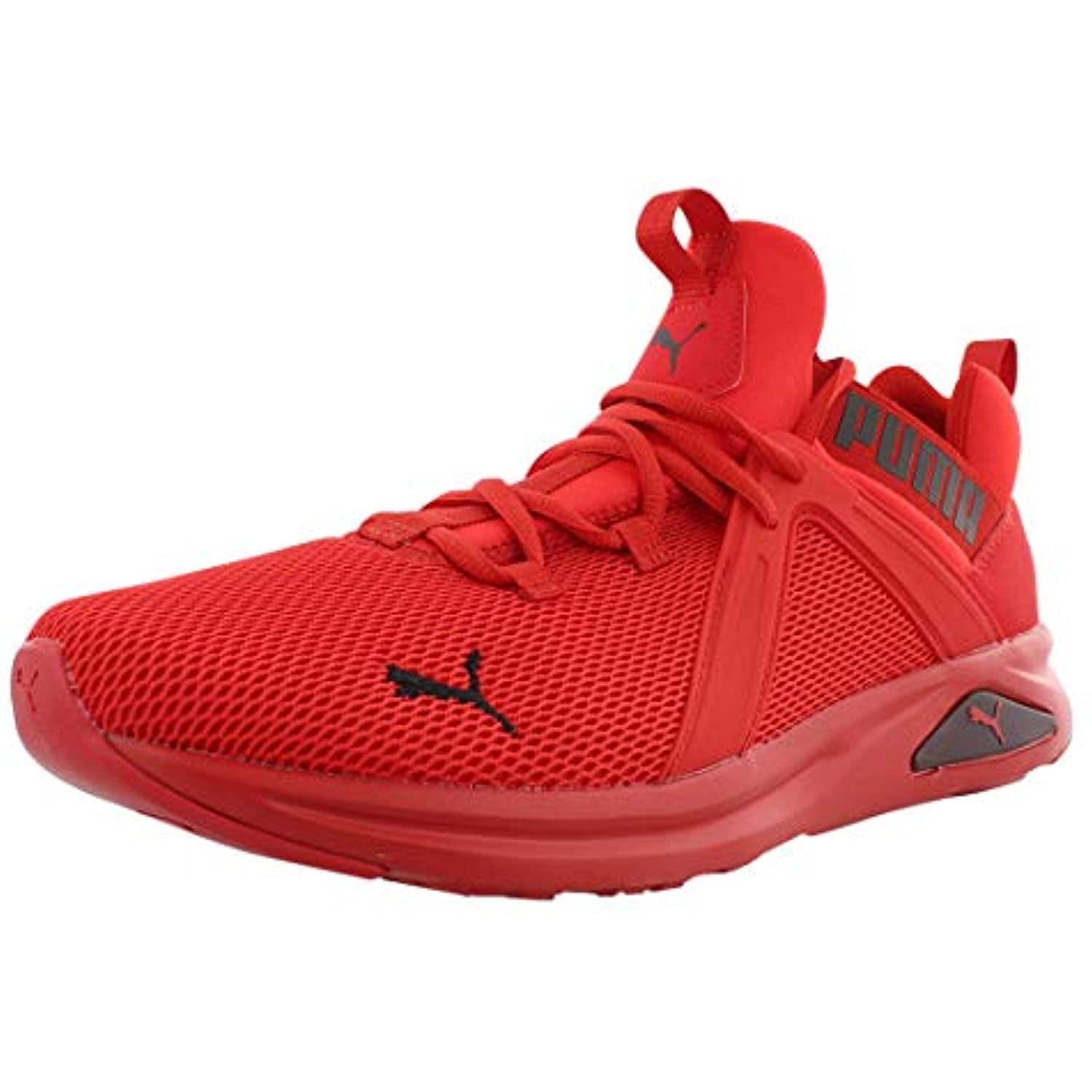 PUMA Men's Enzo Shoe, High Risk Red Black, 7.5 M US - Walmart.com -  Walmart.com