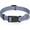 Grey, variant on Minzimin Reflective Dog Collar for Medium Large Small XS XL Extra Small Dogs, Nylon Adjustable Puppy Collar