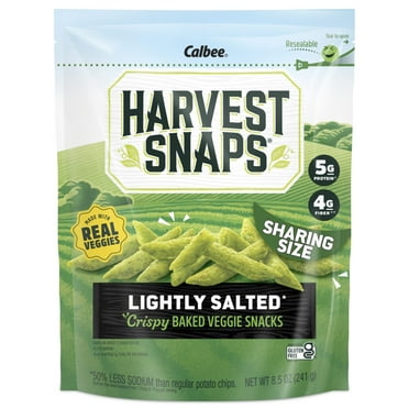Harvest Snaps Snack Crisps Lightly Salted 8.5 Oz Bag