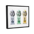 thumbnail image 4 of Stupell Industries Pastel Gumball Machines Beauty & Fashion Painting Black Floater Framed Canvas Art Print Wall Art, 31 x 25, 4 of 10