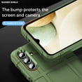 thumbnail image 5 of Case for Samsung Galaxy A13 5G, Galaxy A04s Case Heavy Duty Shockproof Military Grade Drop Tested Case Super Sturdy Bumper Rugged Hard Phone Cover for Samsung A04S/Galaxy A13 5G HD Green, 5 of 14