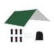 thumbnail image 2 of Tarp Tarp Sun dosel plegable con 6 estacas y 6 cuerdas multipropósito para Verde l, 2 of 8
