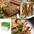 thumbnail image 4 of Prensa de Tofu, molde de plástico artesanal, transformación de soja, caja de drenaje de prensa elegante casera, caja de bandeja de cocina pequeña para el hogar, 4 of 7