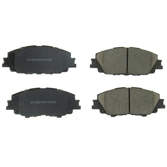Front Brake Pad Set - Compatible with 2019 - 2024 Toyota Corolla Gas 2020 2021 2022 2023