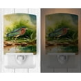 thumbnail image 2 of Green Heron Ceramic Night Light 4 in x 6 in, 2 of 3